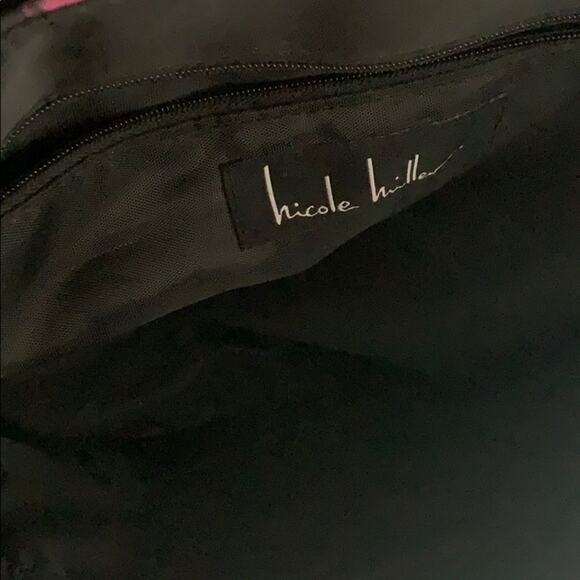 NICOLE MILLER LEATHER TRIM BAG - Picture 5 of 9